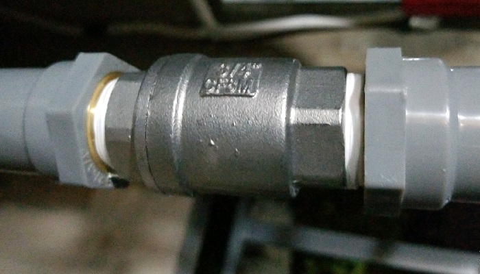 ứng dụng van một chiều lò xo inox hiện nay