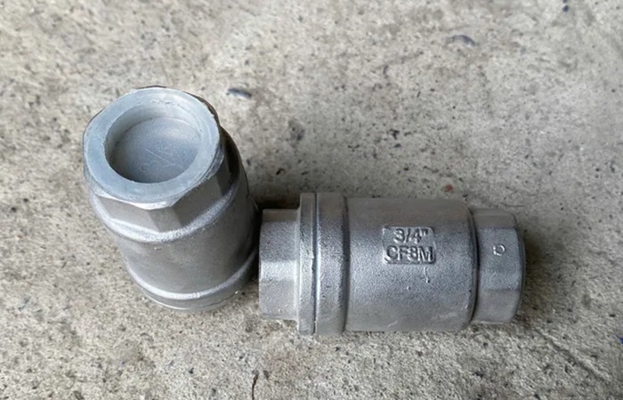 Van một chiều lò xo inox