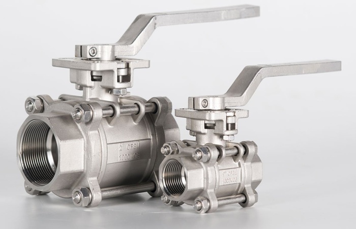 Van bi ba mảnh nối ren